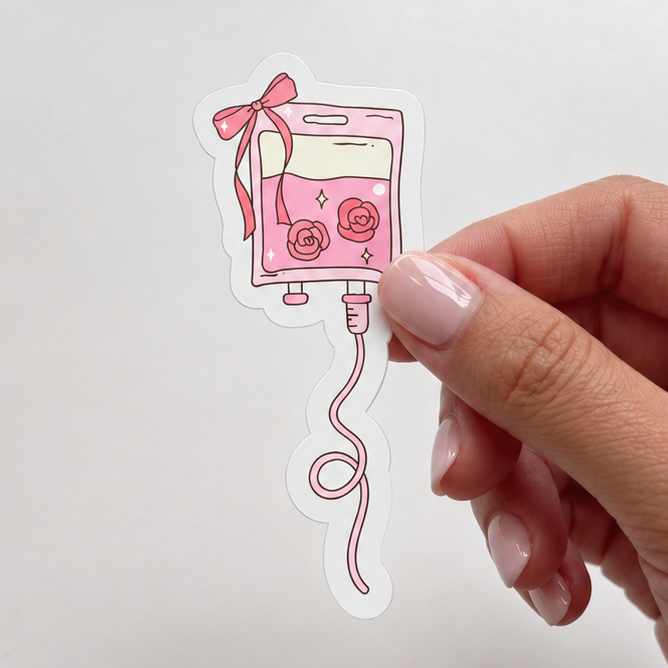 IV Bag Sticker