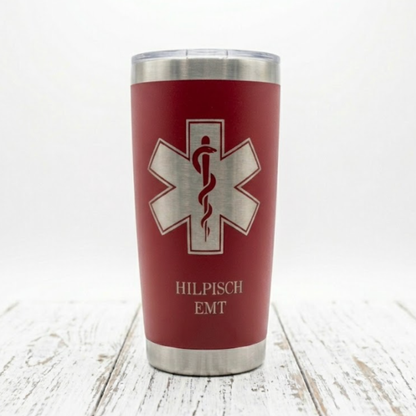 Star Of Life Personalized Engraved Tumbler