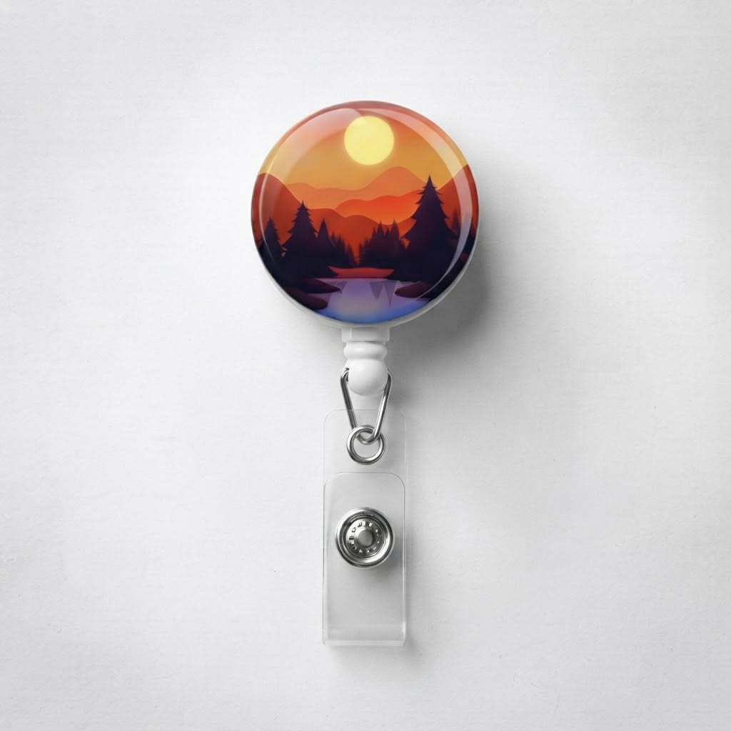 Mountain Sunset Badge Reel