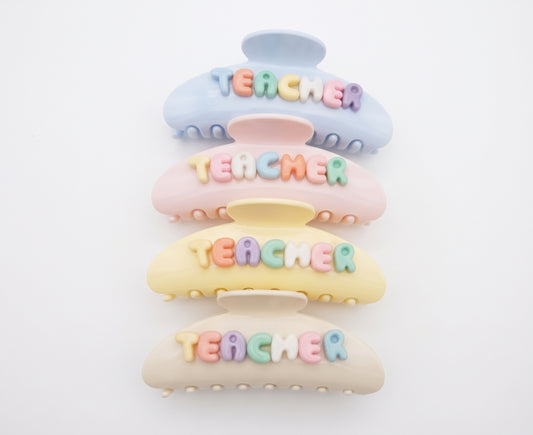 Teacher Claw Clip
