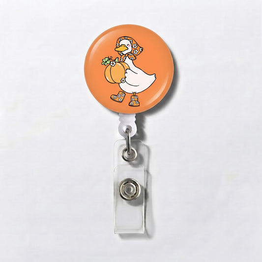 Silly Goose fall Badge Reel