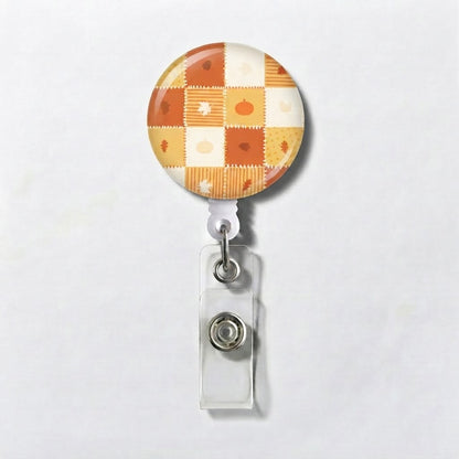Fall Quilt Badge Reel