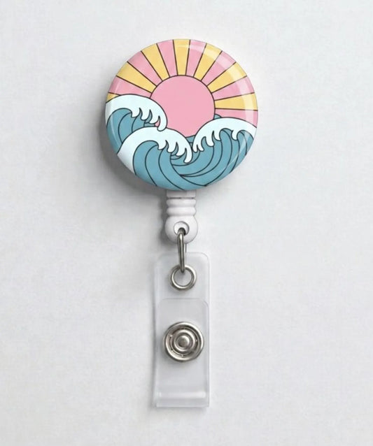Ocean & Sun Badge Reel